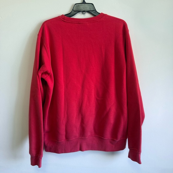 Women’s Dark Pink 'Groovy Babe' Oversized Retro Sweatshirt - Picture 6 of 6